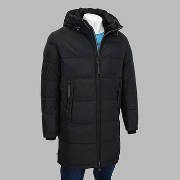 Куртка чоловіча Kings Wind (зимова) 4335 ЧОРНА 100% поліестер. Утеплювач: Біо пух 48(Р)