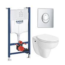 Комплект унітаза з інсталяцією 4 в 1 Grohe Solido Start UA38971964A