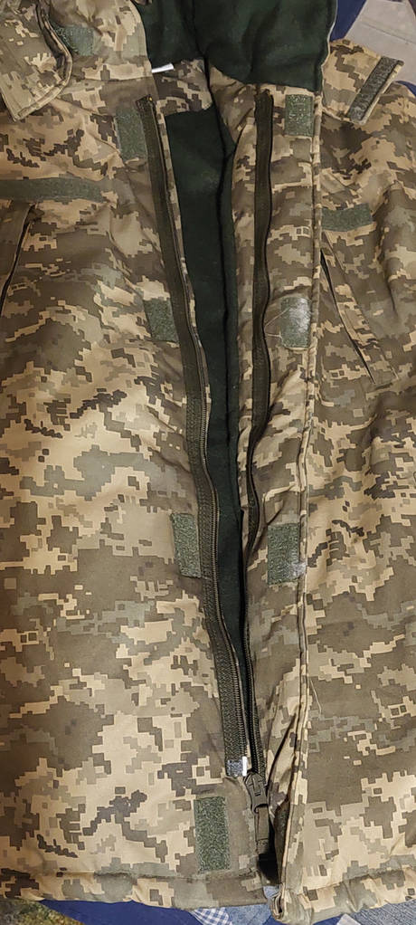 Бушлат зимовий піксель ріпстоп на флісі. Бушлат зимовий тактичний військовий камуфляж - фото покупців 3