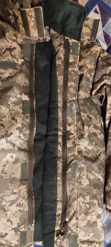 Бушлат зимовий піксель ріпстоп на флісі. Бушлат зимовий тактичний військовий камуфляж - фото покупців 2