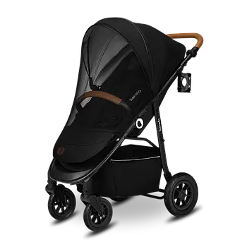 Прогулянкова коляска Lionelo NATT BLACK ONYX