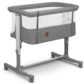 Ліжечко приставне Lionelo AURORA GREY CONCRETE