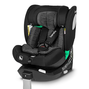 Дитяче автокрісло Lionelo BRAAM I-size BLACK CARBON