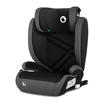 Дитяче автокрісло Lionelo  HUGO I-SIZE BLACK GREY