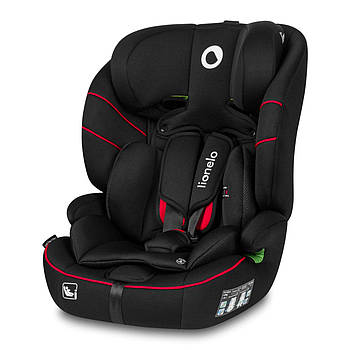 Дитяче автокрісло Lionelo  LEVI  I-SIZE SPORTY BLACK