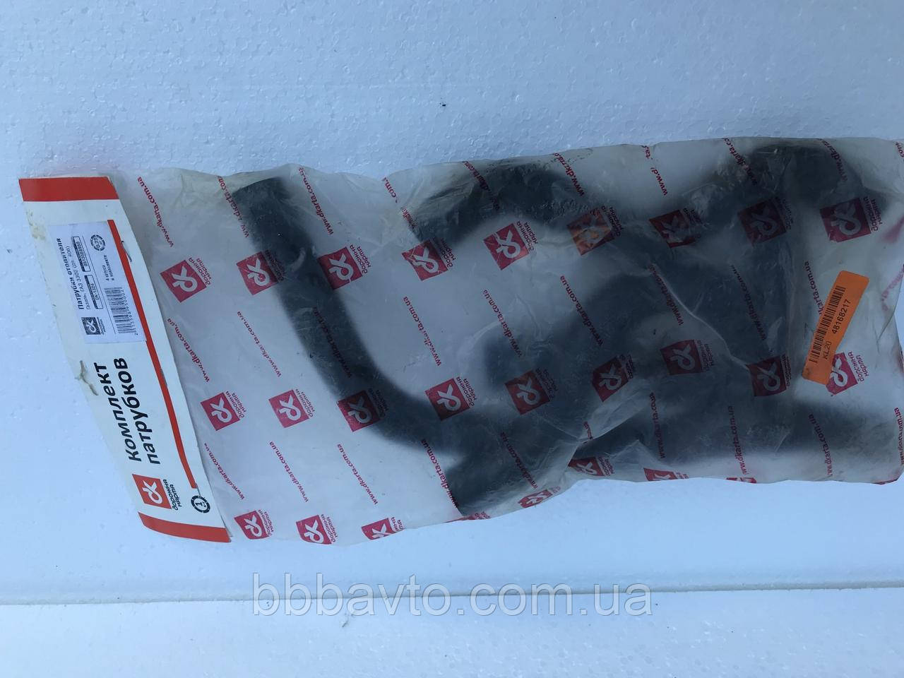 Патрубки обігрівача ГАЗ 3302 (дв.406) (компл. 4 шт.), фото 1