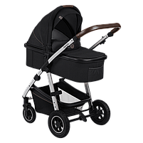 Універсальна коляска 3 в 1 Lionelo AMBER BLACK SILVER, фото 3