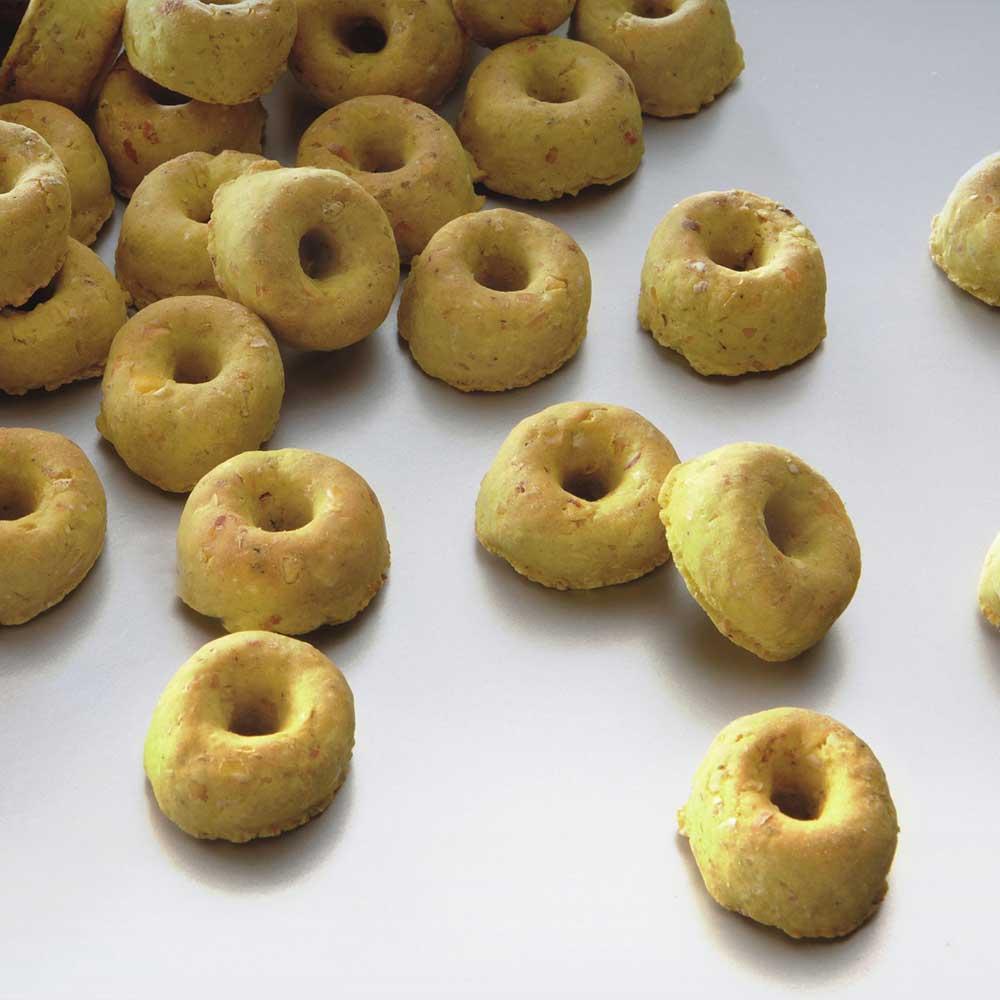 Печиво кукурудзяні міні кільця для собак (2.5 см) MERA Mini Maiskeimringe,10 кг (*), фото 1