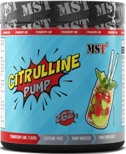 L-цитрулін MST Citrulline Pump 262 g полуниця-лайм