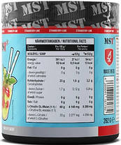 L-цитрулін MST Citrulline Pump 262 g полуниця-лайм, фото 2