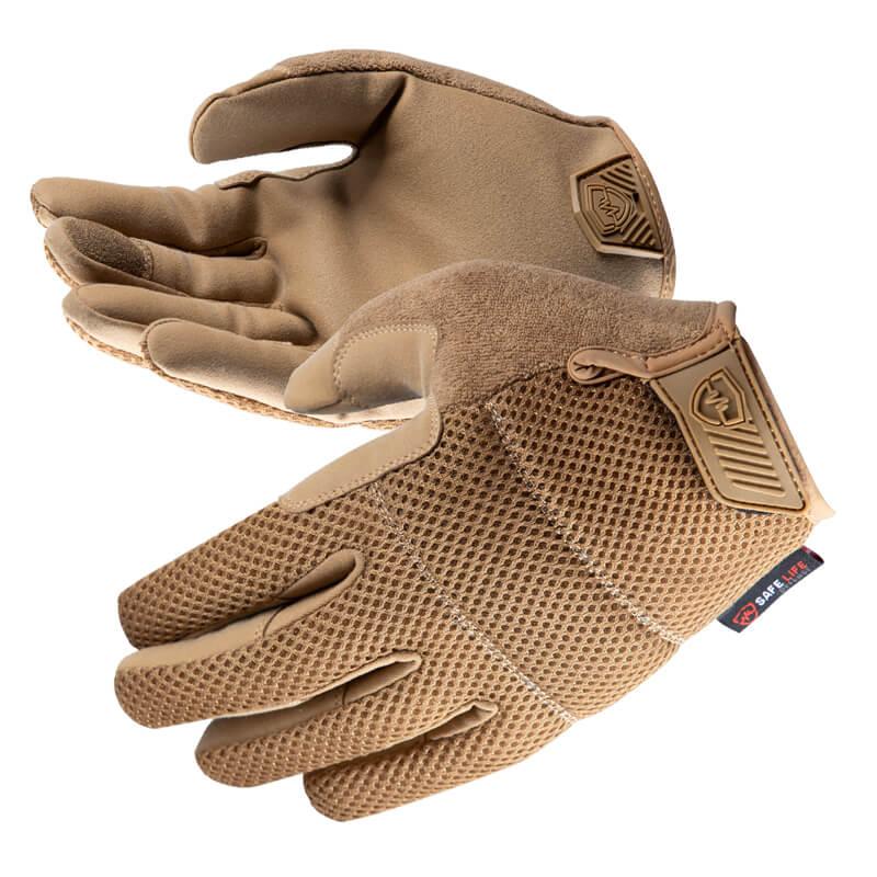 Тактичні рукавички Safe Life Dexterity+Gloves, Розмір: Large , Колір: Coyote Tan, SLD-GLV-AM-CT-L