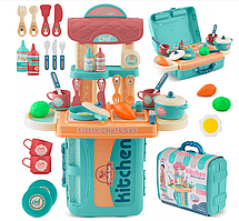 Ігрова дитяча кухня Ricokids Бірюзова (772901)