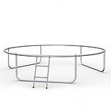 Батут із внутрішньою захисною сіткою 312 см LEOBRO Premium Pro 10FT BLACK, фото 2