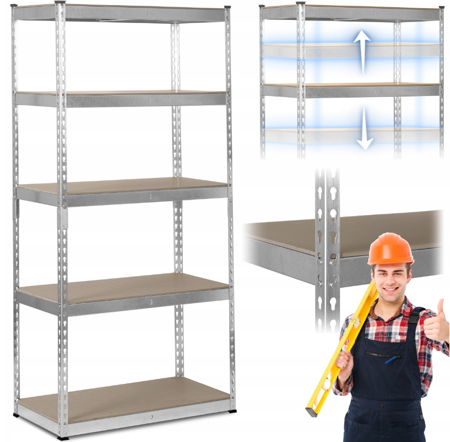Металевий стелаж Humberg 183 x 90 x 45 см HR-700 (570000)