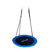 Садова гойдалка гніздо LEOBRO 120см (Синя)