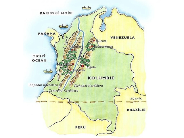 Арабика Колумбия Супремо 1 кг. Colombia Supremo