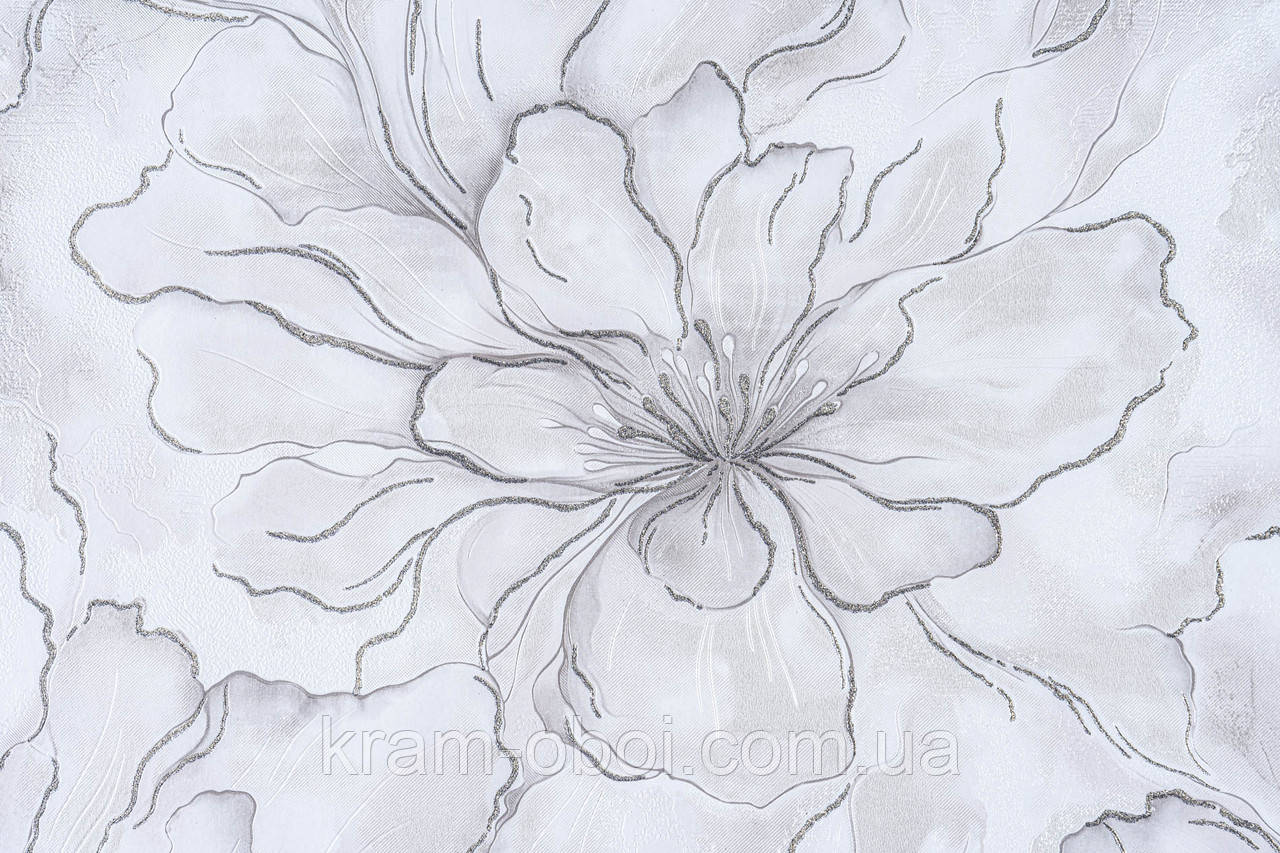 Шпалери Слов'янські шпалери КФТБ вінілові на паперовій основі супермийка 10 м*0.53 9В46 Ріміні 9116-01, фото 1