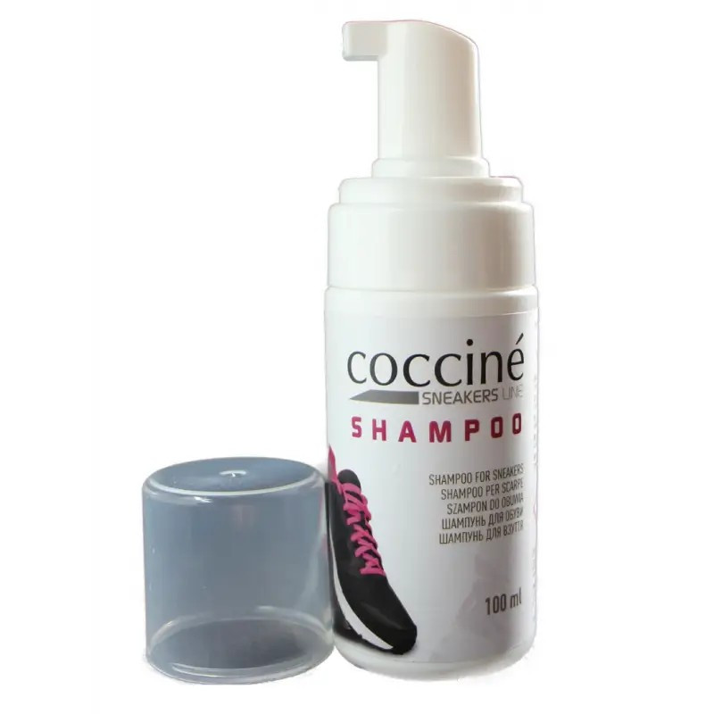 Шампунь для кросівок Coccine Sneakers Shampoo | 100 мл, для замші, текстилю та шкіри