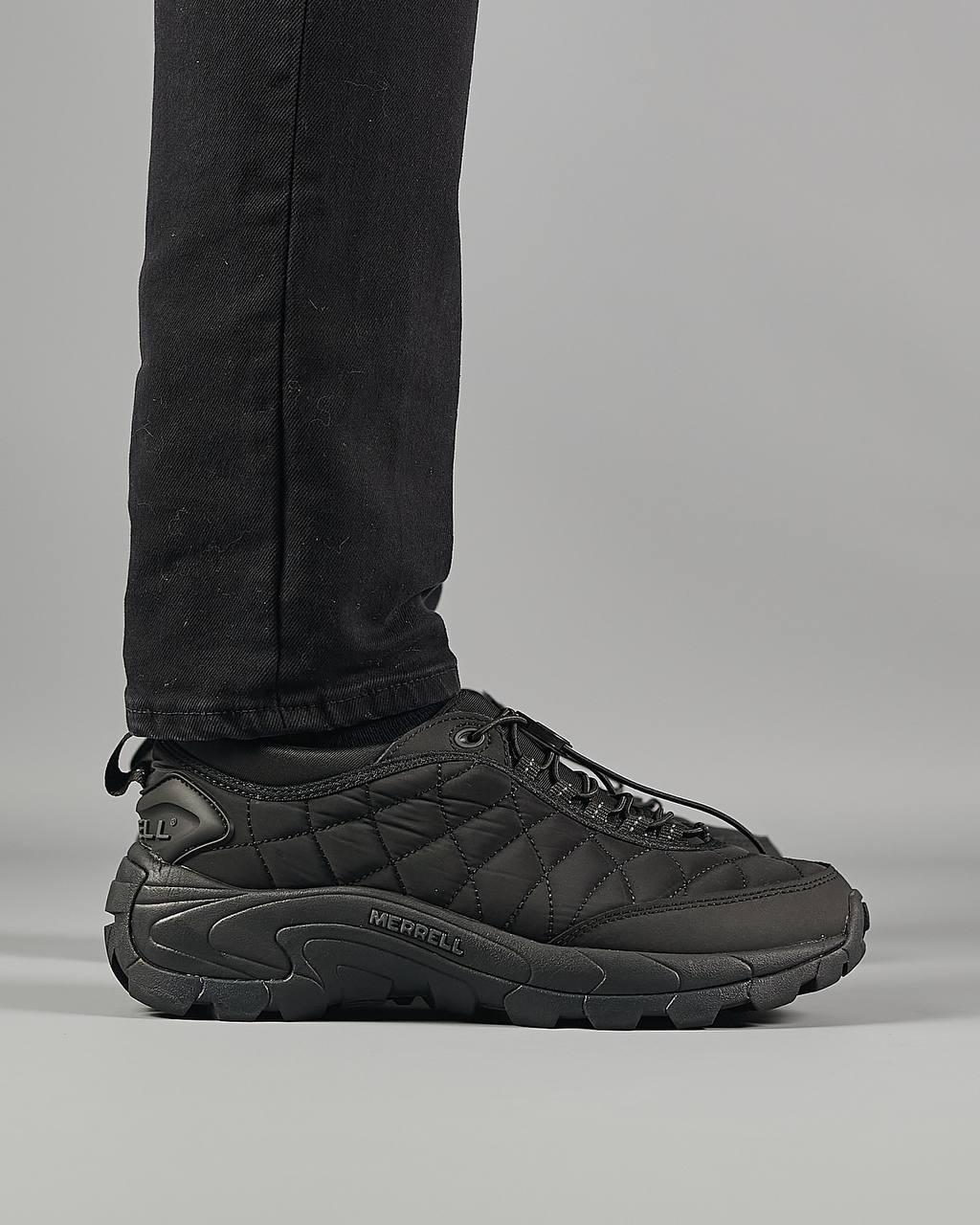 Чоловічі кросівки єврозиму Merrell Ice Cap Moc 2 Gore-Tex All Black, Мерел чорні водонепр.  41