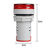 Цифровий вольтметр VaneAims, DC4-100В, Червоний, фото 2