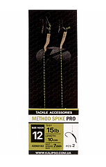 Готовий повідець 10см №12(2шт) Kalipso Method spike pro