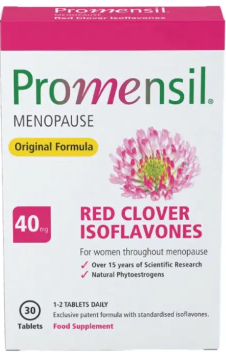 Променсил при менопаузі Promensil Menopause 40 mg 30 таблеток
