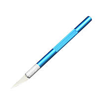 Металевий розбірний скальпель + комплект лез 6шт.