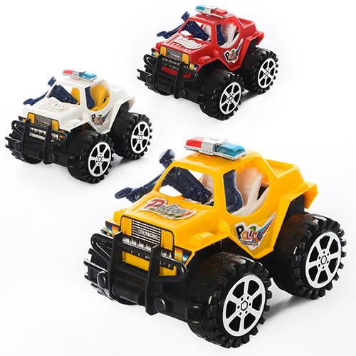 Джип заводний, поліція, 3 кольори, в пак. 12*9,5*8см (288шт), фото 1
