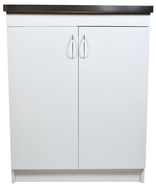 Тумба під мийку Біла для накладної мийки 60×60, фото 1