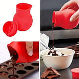 Плавильник для шоколаду силіконовий, фото 3