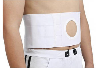 Абдомінальний бандаж з отвором для стоми MED1-TJ-407