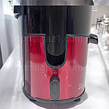 Соковитискач відцентровий Zepline 0,6 л з нержавіючої сталі, побутовий потужний соковитискач 3000W, фото 5