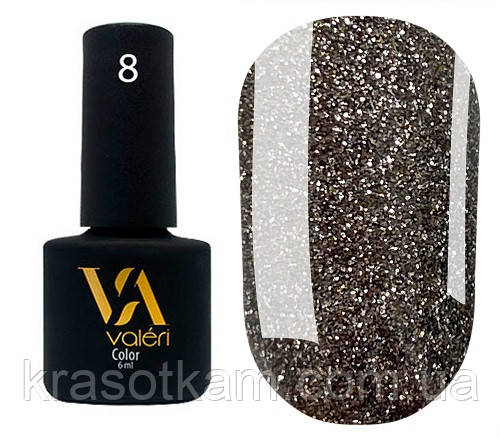 Світловідбивний гель-лак Valeri Flash 6 мл No008