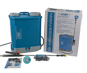 Обприскувач акумуляторний KRAISSMANN 16 ASM 9