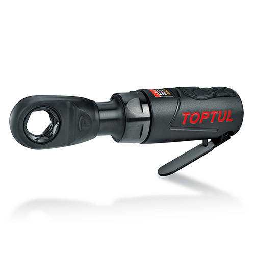 Трещотка пневматическая мини 1/4"/ 3/8"/ 1/4"HEX 54N/m 400об/мин TOPTUL ...