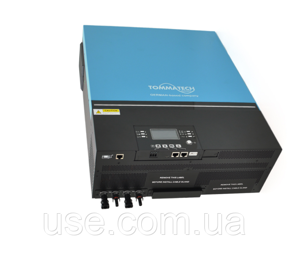 Гібридний інвертор 11 kW, 11кВт, 48V,В, для комплекта живлення на сонячних батареях