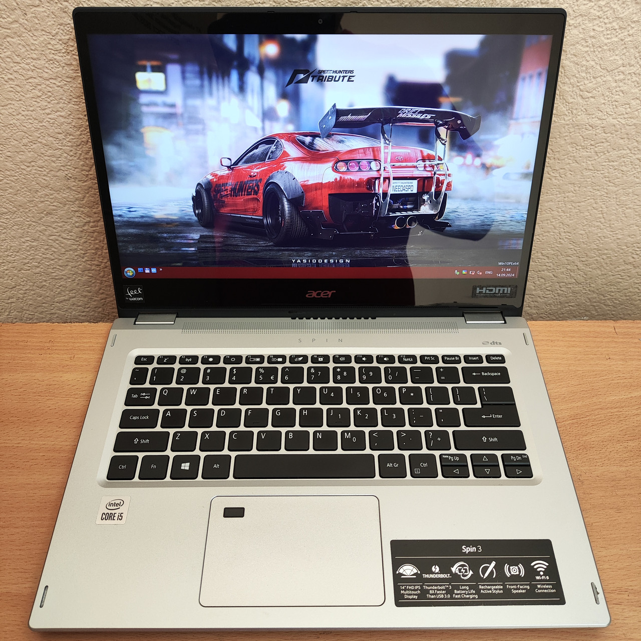 Ноутбук трансформер Acer Spin SP314-54N 14" FHD/IPS ТАЧ Intel Core i5-1035G1 4 ядра/8 Gb DDR4/256 SSD /Intel UHD Graphics 10Gen