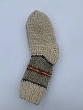 Гуцульські жіночі шкарпети з овечої шерсті, фото 2