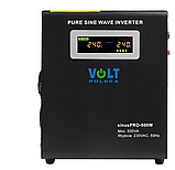 Комплект для екстреного живлення: SINUS PRO 500 W 12/230V 300/500W + Акумулятор гелевий 4SUN MAXX GEL 120 Ач, фото 3