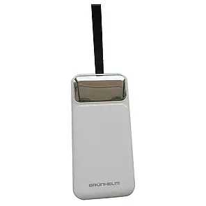 Power Bank - Портативна батарея 30.000 mAh. білий - GP-30WQC. швидка зарядка 22.5W GRUNHELM, фото 1