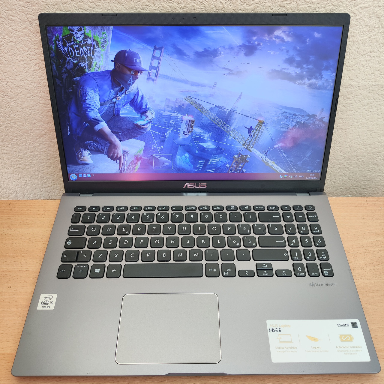 Ноутбук ASUS VivoBook X509JA 15.6" Full HD Intel Core i5-1035G1 4 ядра/8 Gb DDR4/256 SSD/Intel UHD Graphics 10Gen