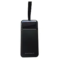 Power Bank - Портативна батарея 40.000 mAh. чорний - GP-40BQC. швидка зарядка 22.5W GRUNHELM, фото 4
