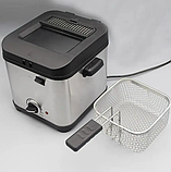 Міні фритюрниця 900Вт чаша 1,5л Ambiano 97305, фото 5