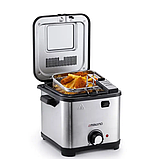 Міні фритюрниця 900Вт чаша 1,5л Ambiano 97305, фото 6