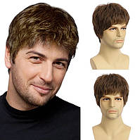 Перука чоловіча коротка каштанова VC Men WIG-M33B