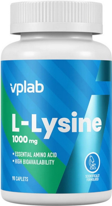 L-лізин VP Lab L-Lysine 1000 мг 90 таб