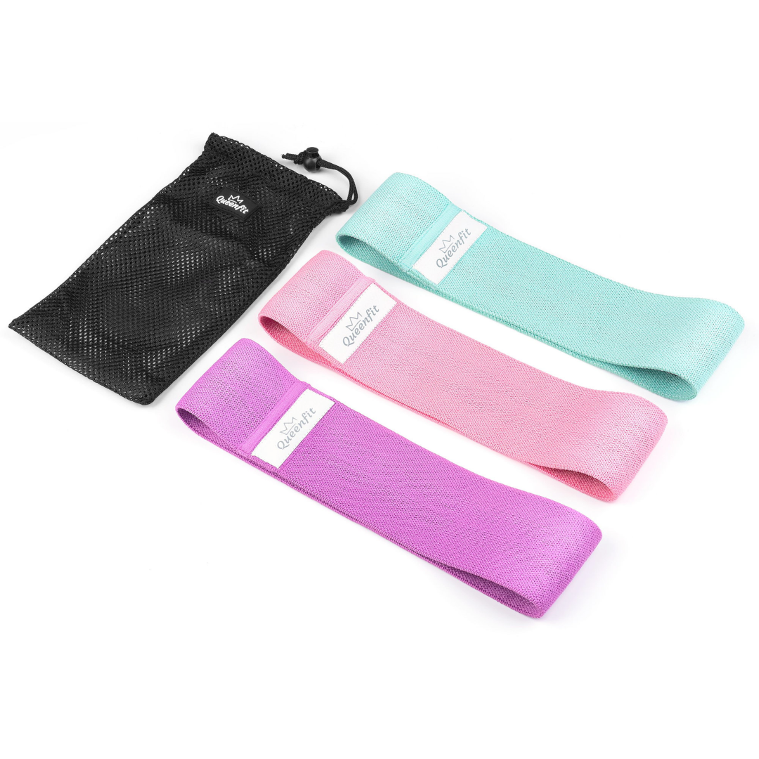 Набір гумок для фітнесу Queenfit 7-35 кг set B