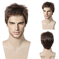 Перука чоловіча коротка русява, термоволокно DC1003-1