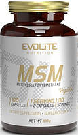 Метилсульфонілметан МСМ Evolite Nutrition MSM 180 капсул