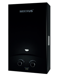 Газова колонка MIXXUS димохідна GWH-0210 BASIC BLACK 10 л чорна